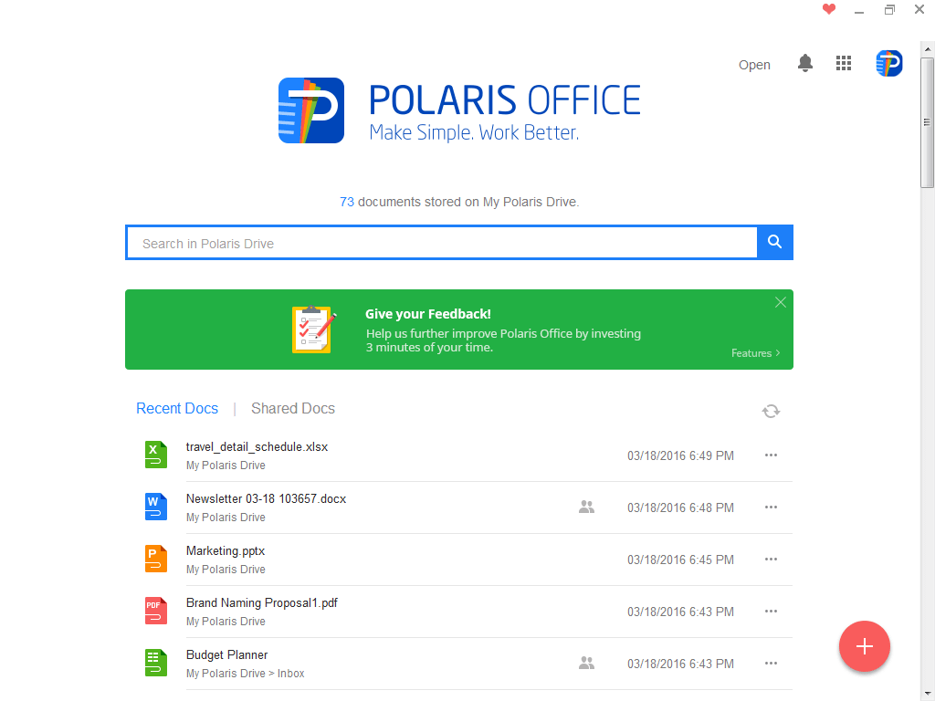 is polaris office free